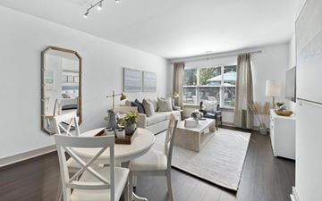 Swampscott apartment for rent - a living room with a couch and a table