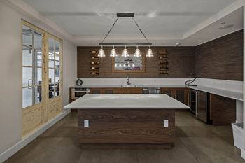 Clubhouse kitchen