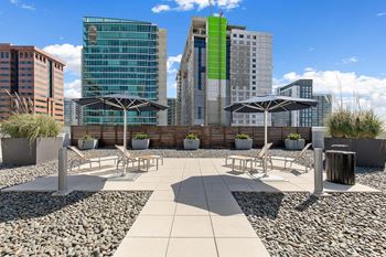 Outdoor view from rooftop