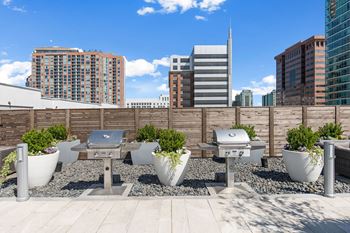 Bbq sitting area with beautiful view