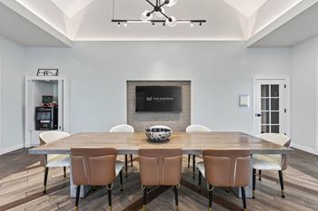 Clubhouse and game room for gatherings