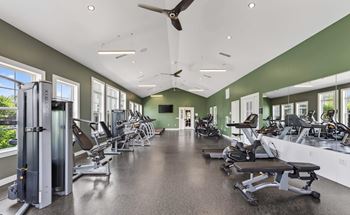 24-Hour fitness center and yoga studio