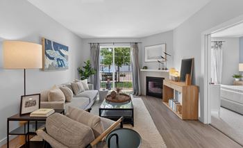 Gas fireplace in select homes*