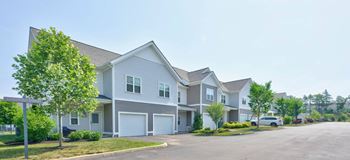 Garage parking in select homes*