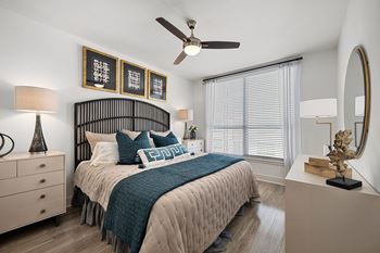 Spacious bedrooms designed for king-size comfort