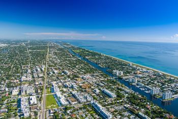 Less than one mile from delray beach