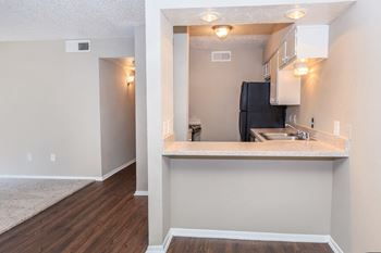 Beautiful hardwood-style flooring*