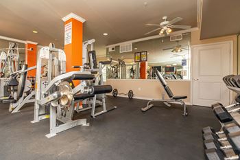Fully-equipped fitness center