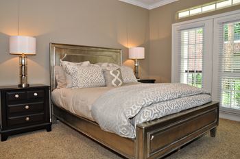 Bedroom with nightstand