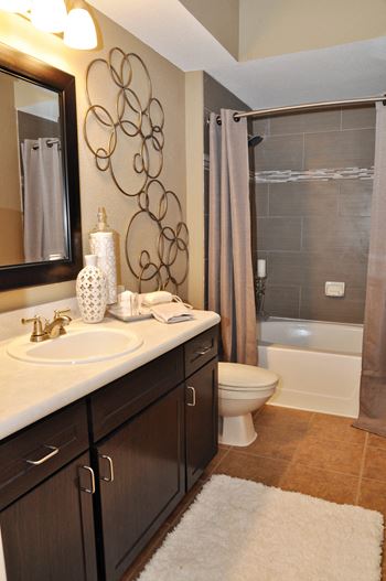 Bathroom with mirror