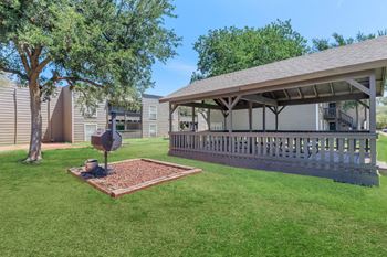 Picnic areas with barbecues