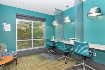 Modern business center