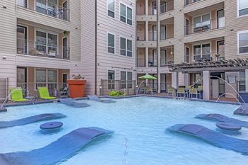 Large swimming pool