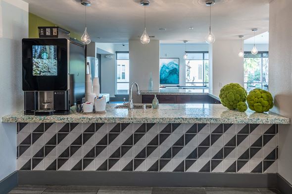 Houston apartment for rent - Kitchen Counter at Sunrise by the Park, Texas, 77007