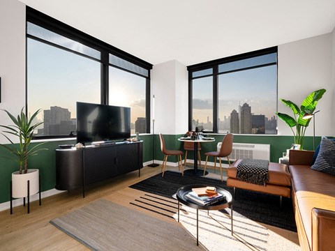 Floor plan for 2 beds, 2 baths, 1041 sqft