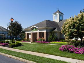 Toms River apartment for rent - a building with a clock tower on top of it