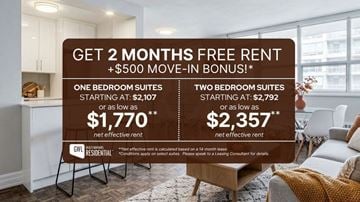 Toronto apartment for rent - 88 Redpath Avenue