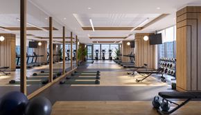 Montreal apartment for rent - Fitness Room at Le Livmore