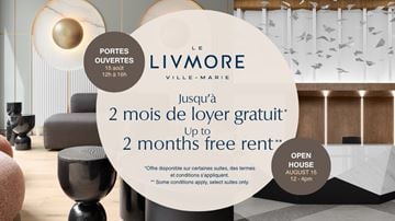 Montreal apartment for rent - Le Livmore