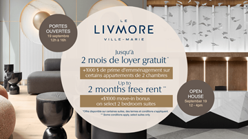 Montreal apartment for rent - Le Livmore