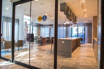 Party room (private function areas with kitchen facilities)