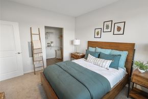 Andover apartment for rent - a bedroom with a large bed and closet
