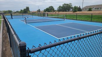 Pickleball court