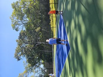 Pickleball court