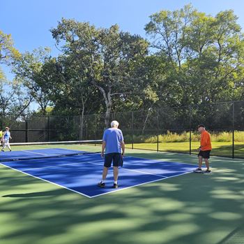 Pickleball court