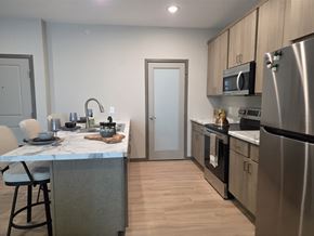 Annandale apartment for rent - A kitchen with a table and chairs.
