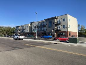 Melrose apartment for rent - an apartment building on the side of a street