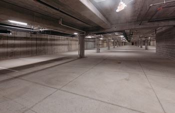 Underground parking garage