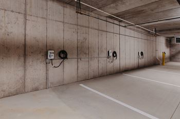 Underground parking garage