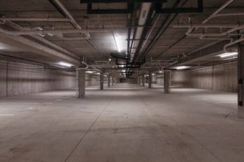 Underground parking garage