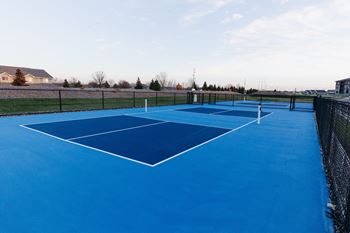 Pickleball court