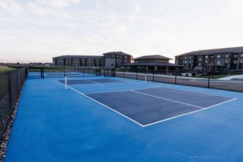 Pickleball court