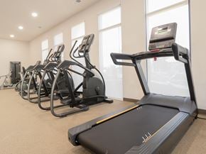 Pewaukee apartment for rent - A treadmill in Gym at Alta Apartments, Wisconsin