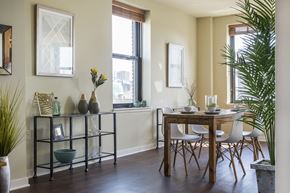 Milwaukee apartment for rent - Decorated Dining Area with plenty of lights at Grand Wisconsin, Milwaukee, WI, Wisconsin , 53203