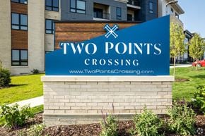 Madison apartment for rent - Entrance Sign at Two Points Crossing, Verona, Wisconsin, 53593