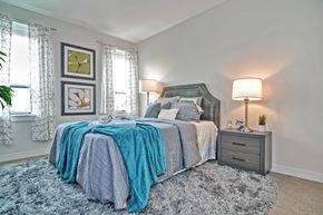 Boston apartment for rent - Bedroom staged