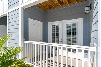 French doors to the patios