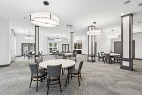 Myrtle Beach apartment for rent - a communal area with tables and chairs in a large room at The Leo Myrtle Beach, South Carolina, 29579
