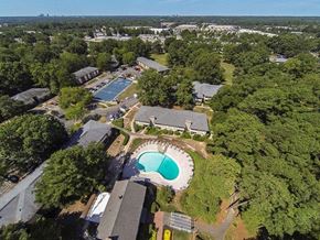 Raleigh apartment for rent - Aerial Pool View at Lexington on the Green, Raleigh