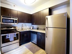 Nashville apartment for rent - Kitchen at 500 Fifth Apartments, Nashville