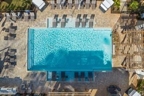 Kennesaw apartment for rent - Aerial Pool View at The Delaney at East Park Apartments, Kennesaw, 30144
