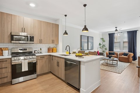 Floor plan for 1 bed, 1 bath, 679 sqft