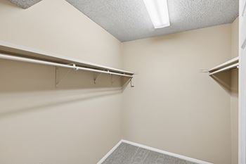 Large closet space