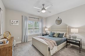 Crestview apartment for rent - Bedroom With Ceiling Fan at The Exchange at Crestview Apartments, Crestview, Florida