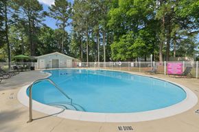 Raleigh apartment for rent - Round Pool at The Groves Apartments, Raleigh, North Carolina
