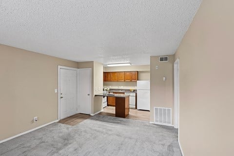 Floor plan for 1 bed, 1 bath, 625 sqft